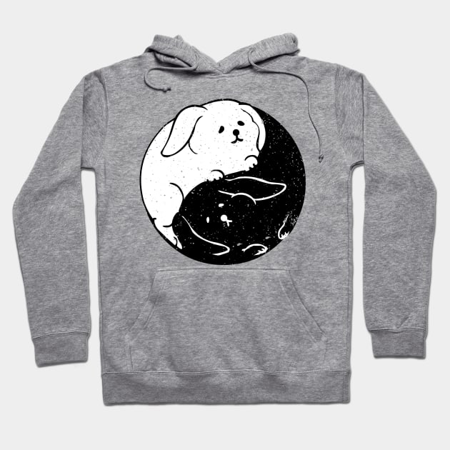 The Tao of Bunny Hoodie by huebucket